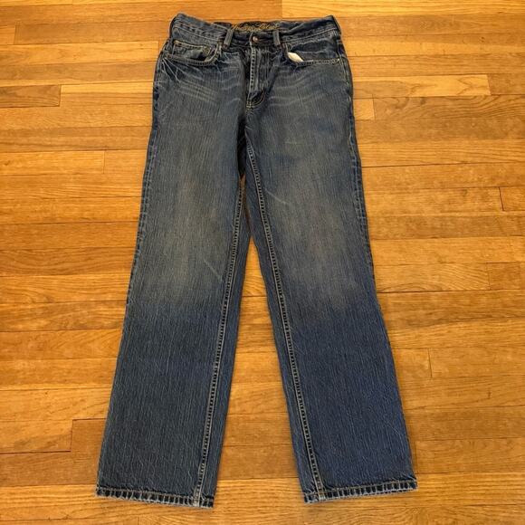 Tommy Bahama Indigo Palm dark wash straight leg jeans size 32/32 (30/31)
 b5 - Picture 1 of 5